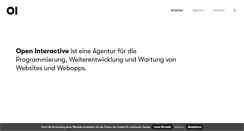 Desktop Screenshot of openinteractive.ch